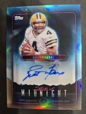 2024 Topps Midnight Stroke of Midnight Autographs Brett Favre #SMA-BF card