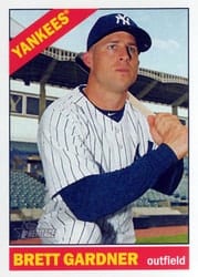 2015 Topps Heritage Base Set Brett Gardner #365 card