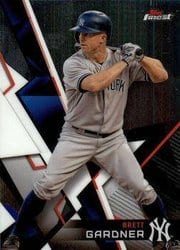 2018 Finest Base Set Brett Gardner #96 card