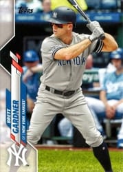 2020 Topps Base Set Brett Gardner #614 card