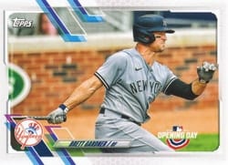 2021 Topps Opening Day Base Set Brett Gardner #26 card