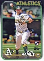 2024 Topps Update Base Set Brett Harris #US199 card