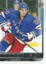 2018-19 Upper Deck Base Set Brett Howden #215 card
