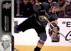 2021-22 Upper Deck Base Set Brett Howden #657 card