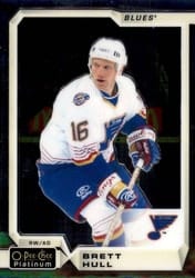 2018-19 O-Pee-Chee Platinum Base Set Brett Hull #143 card
