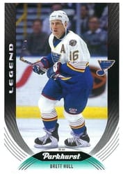 2020-21 Parkhurst Base Set Brett Hull #320 card
