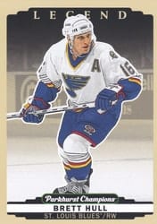 2022-23 Parkhurst Champions Base Set Brett Hull #342 card