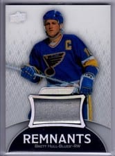 2023-24 Upper Deck Engrained Remnants Brett Hull #R-HU card