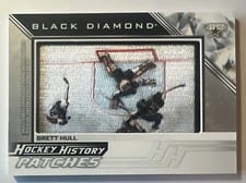 2024-25 Upper Deck Black Diamond Hockey History Patches Brett Hull #HHP-BH card