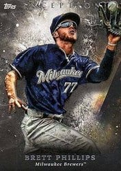2018 Topps Inception Base Set Brett Phillips #30 card