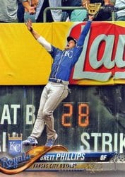 2018 Topps Update Base Set Brett Phillips #US134 card
