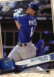 2019 Topps Big League Base Set Brett Phillips #138 card
