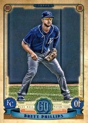 2019 Topps Gypsy Queen Base Set Brett Phillips #90 card