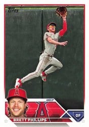 2023 Topps Update Base Set Brett Phillips #US171 card