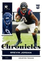 2021 Panini Chronicles Base Set Brevin Jordan #37 card