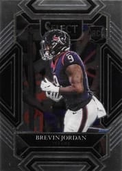 2021 Panini Select Base Set Brevin Jordan #294 card