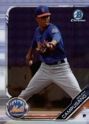2019 Bowman Chrome Prospects Briam Campusano #BCP-201 card