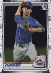 2020 Bowman Chrome Prospects Briam Campusano #BCP-7 card