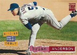 1994 Stadium Club Base Set Brian Anderson #571 card