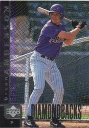 1998 Upper Deck Base Set Brian Anderson #634 card