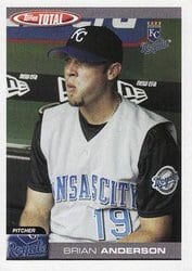 2004 Topps Total Base Set Brian Anderson #644 card