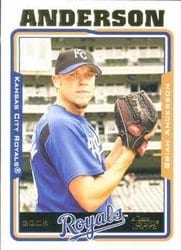 2005 Topps Base Set Brian Anderson #382 card