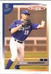2005 Topps Total Base Set Brian Anderson #201 card