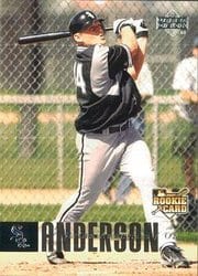 2006 Upper Deck Base Set Brian Anderson #914 card