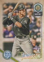 2018 Topps Gypsy Queen Base Set Brian Anderson #220 card