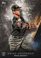 2018 Topps Inception Base Set Brian Anderson #60 card