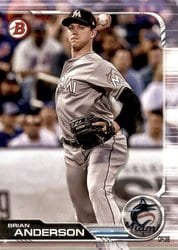 2019 Bowman Base Set Brian Anderson #91 card