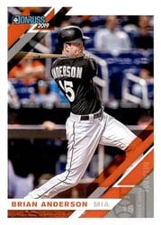 2019 Donruss Base Set Brian Anderson #173 card