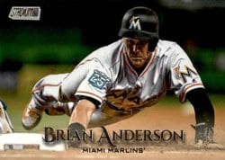 2019 Stadium Club Base Set Brian Anderson #117 card