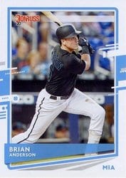 2020 Donruss Base Set Brian Anderson #165 card
