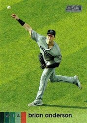 2020 Stadium Club Base Set Brian Anderson #154 card