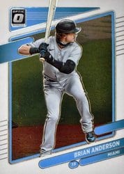 2021 Donruss Optic Base Set Brian Anderson #139 card