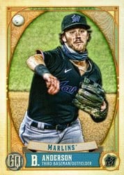 2021 Topps Gypsy Queen Base Set Brian Anderson #247 card