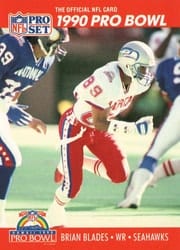 1990 Pro Set Base Set Brian Blades #335 card