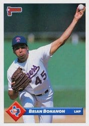 1993 Donruss Base Set Brian Bohanon #27 card