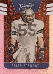 2020 Panini Prestige Old School Brian Bosworth #OS-BB card