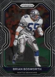 2020 Panini Prizm Base Set Brian Bosworth #299 card