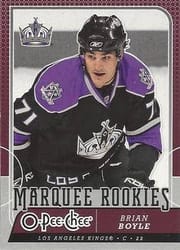 2008-09 O-Pee-Chee Base Set Brian Boyle #525 card