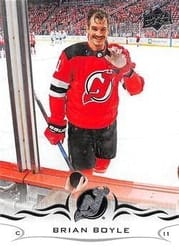2018-19 Upper Deck Base Set Brian Boyle #108 card