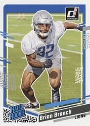 2023 Donruss Base Set Brian Branch #328 card