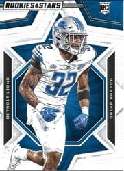 2023 Panini Rookies & Stars Base Set Brian Branch #107 card