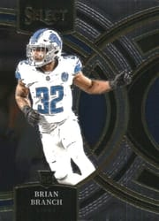 2023 Panini Select Base Set Brian Branch #135 card