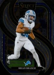 2024 Panini Select Base Set Brian Branch #129 card
