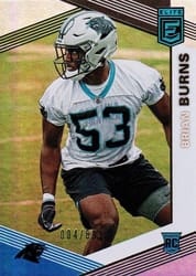2019 Donruss Elite Base Set Brian Burns #180 card