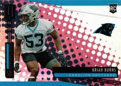 2019 Panini Unparalleled Base Set Brian Burns #215 card