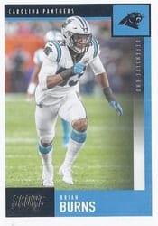 2020 Score Base Set Brian Burns #263 card